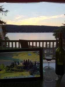 My 1st night writing spot