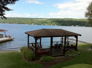 My writing spot this morning and early afternoon