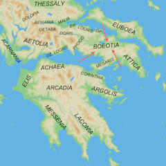 Ancient Greece.Southern Regions